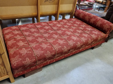Matratze, Bauernmatzrate, Stoff, rot, Matratze, 