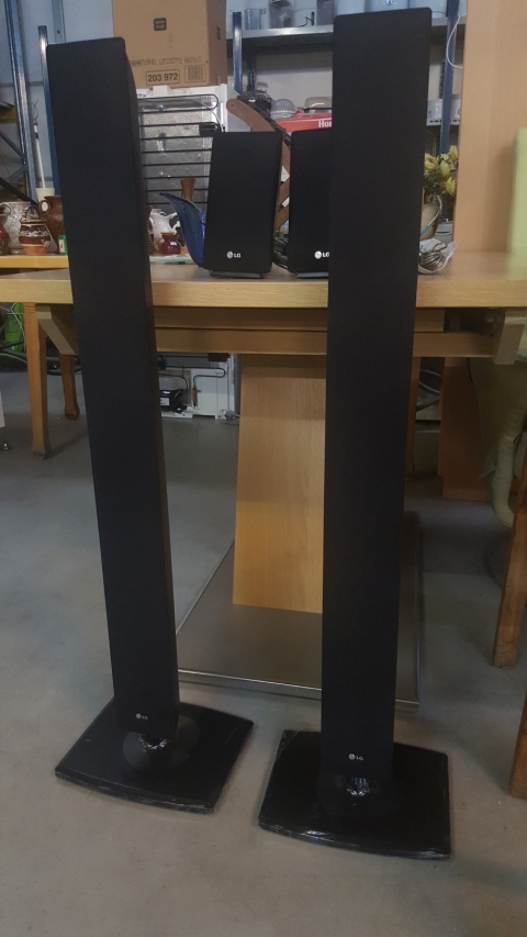Lautsprecherboxen, Boxen, schwarz, LG, 