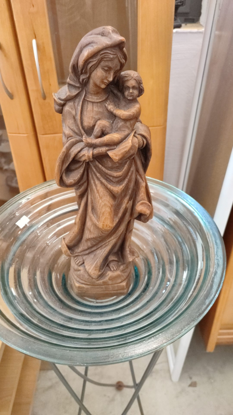 Madonna, Holz, Kirchenfigur, Figur, Holzfigur, 
