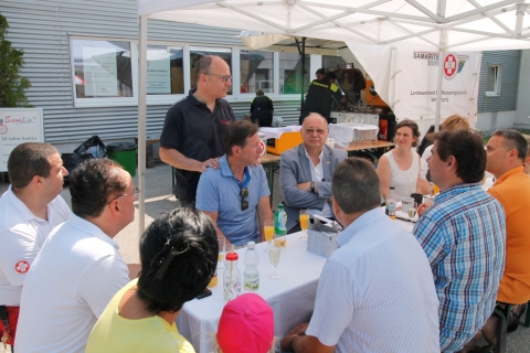Gemütliches Zusammensitzen